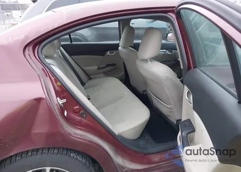 2013 Honda Civic Ex z USA, uszkodzony, nr VIN 2HGFB2F89DH510945